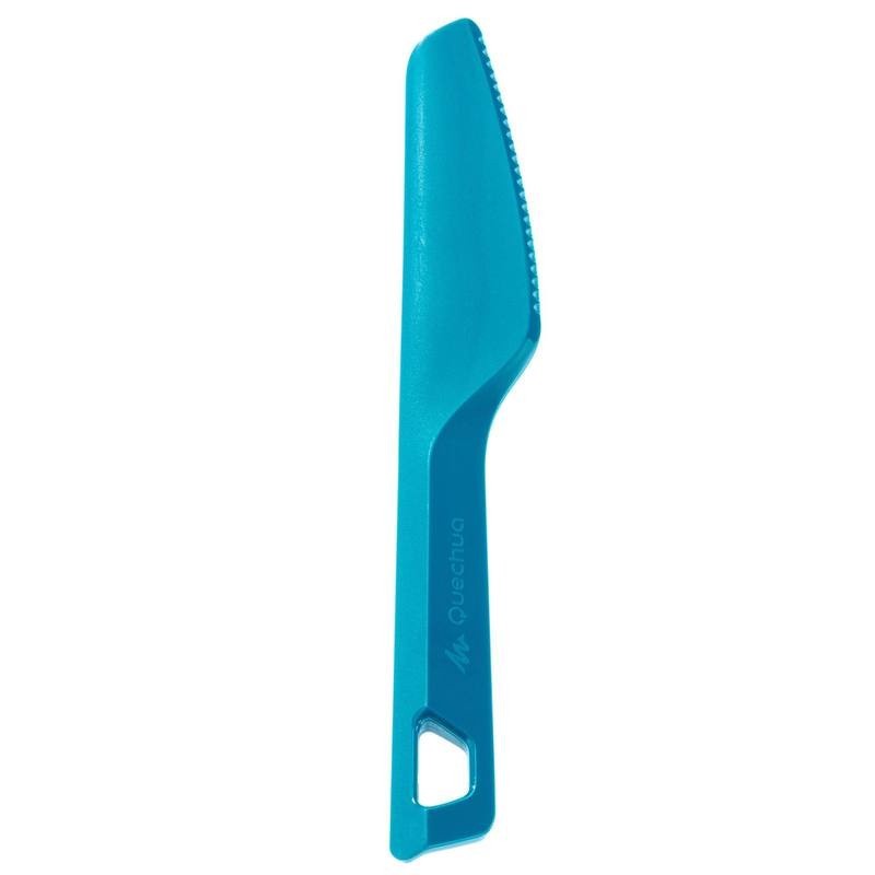 Mô tả Bộ 3 dao muỗng nĩa nhựa DECATHLON quechua cho cắm trại leo núi dã ngoại màu xanh dương mã 8386030 - 7