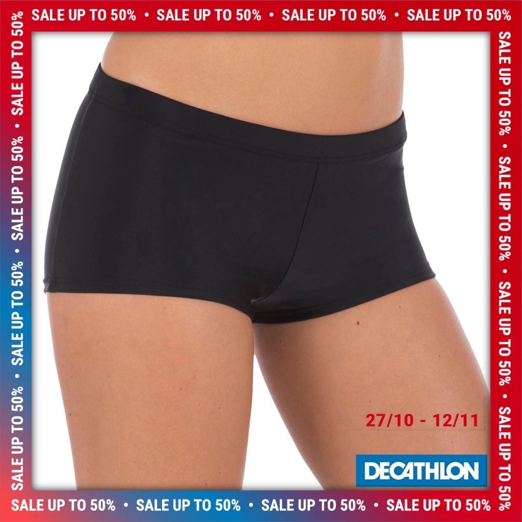 Mô tả Quần bơi vega ngắn DECATHLON NABAIJI cho nữ màu đen mã 8361200 - 1