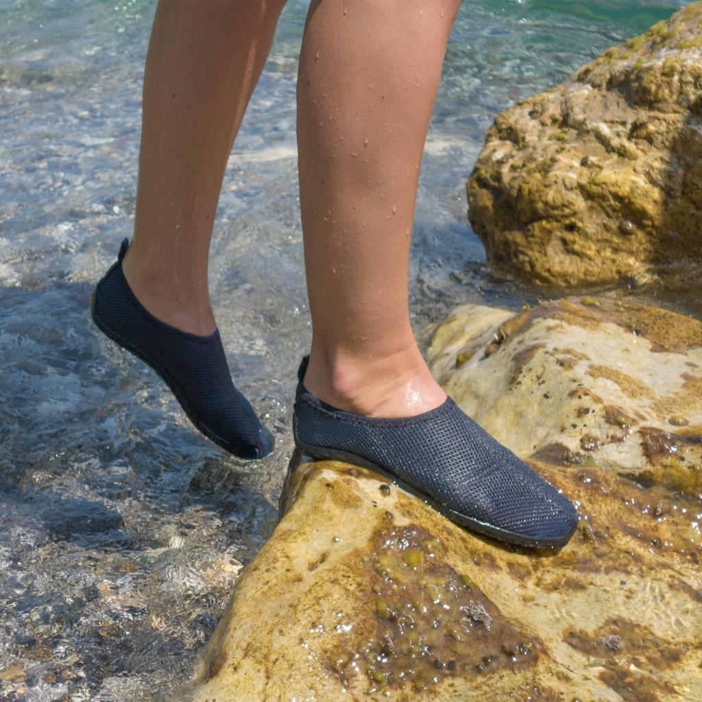 Mô tả Giày lặn biển aquashoe 100 DECATHLON subea xám sẫm - 3