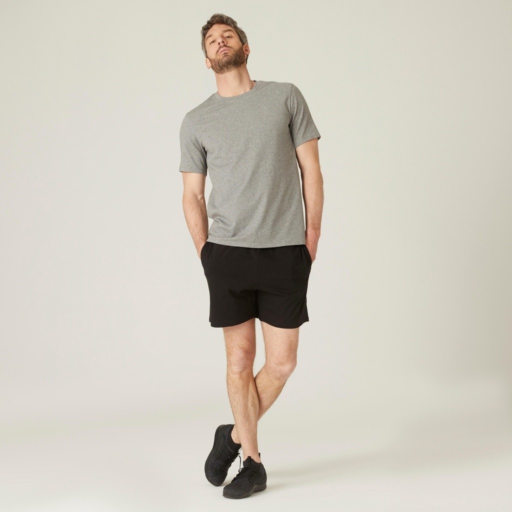 Mô tả Quần short tập fitness 100 cho nam DECATHLON DOMYOS DOMYOS mã 8601428 - 3