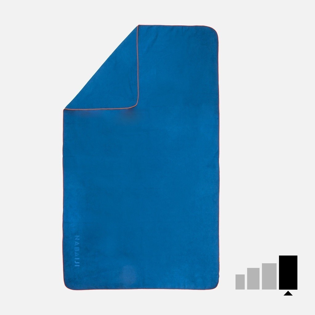 Mô tả Khăn tắm microfibre thấm hút cỡ xl 110 x 175 cm xanh dương NABAIJI mã 8584434 - 1
