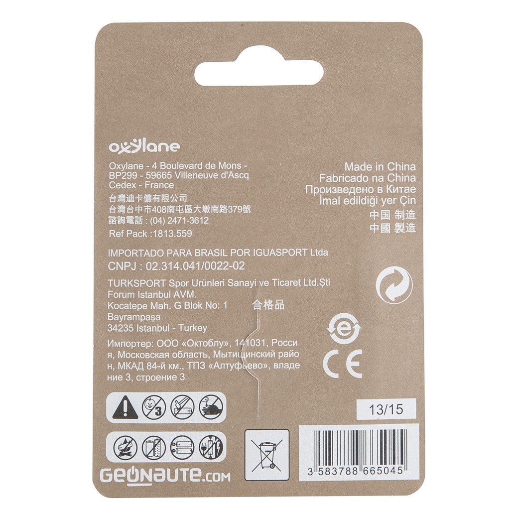 Mô tả Bộ 4 pin lr03 aaa 1,5 v forclaz mã 8289840 - 6