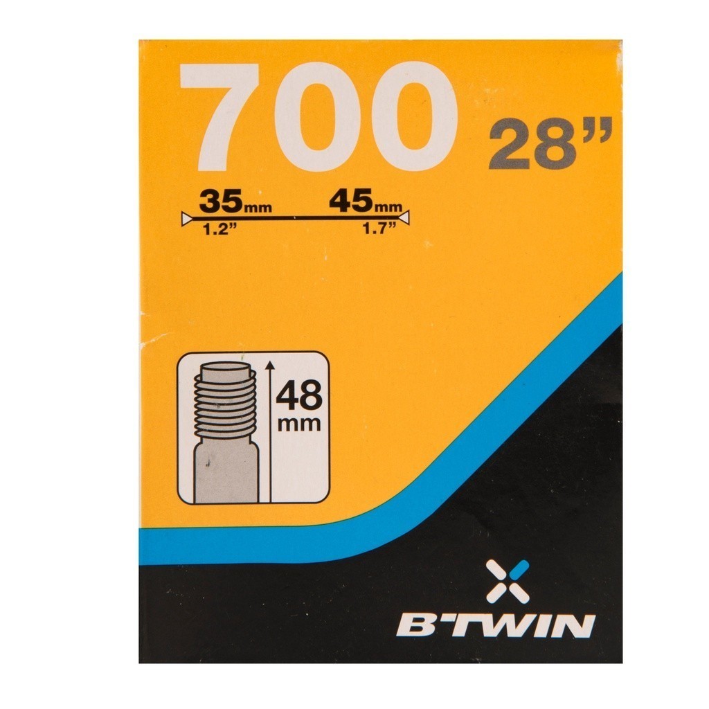 Mô tả Săm xe đạp 700 x 35 45 van schrader DECATHLON mã 8311102 - 1
