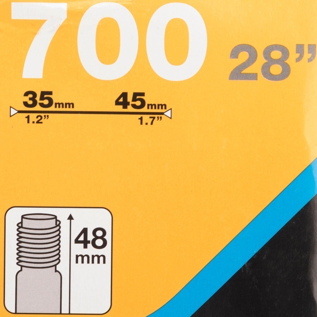 Mô tả Săm xe đạp 700 x 35 45 van schrader DECATHLON mã 8311102 - 3