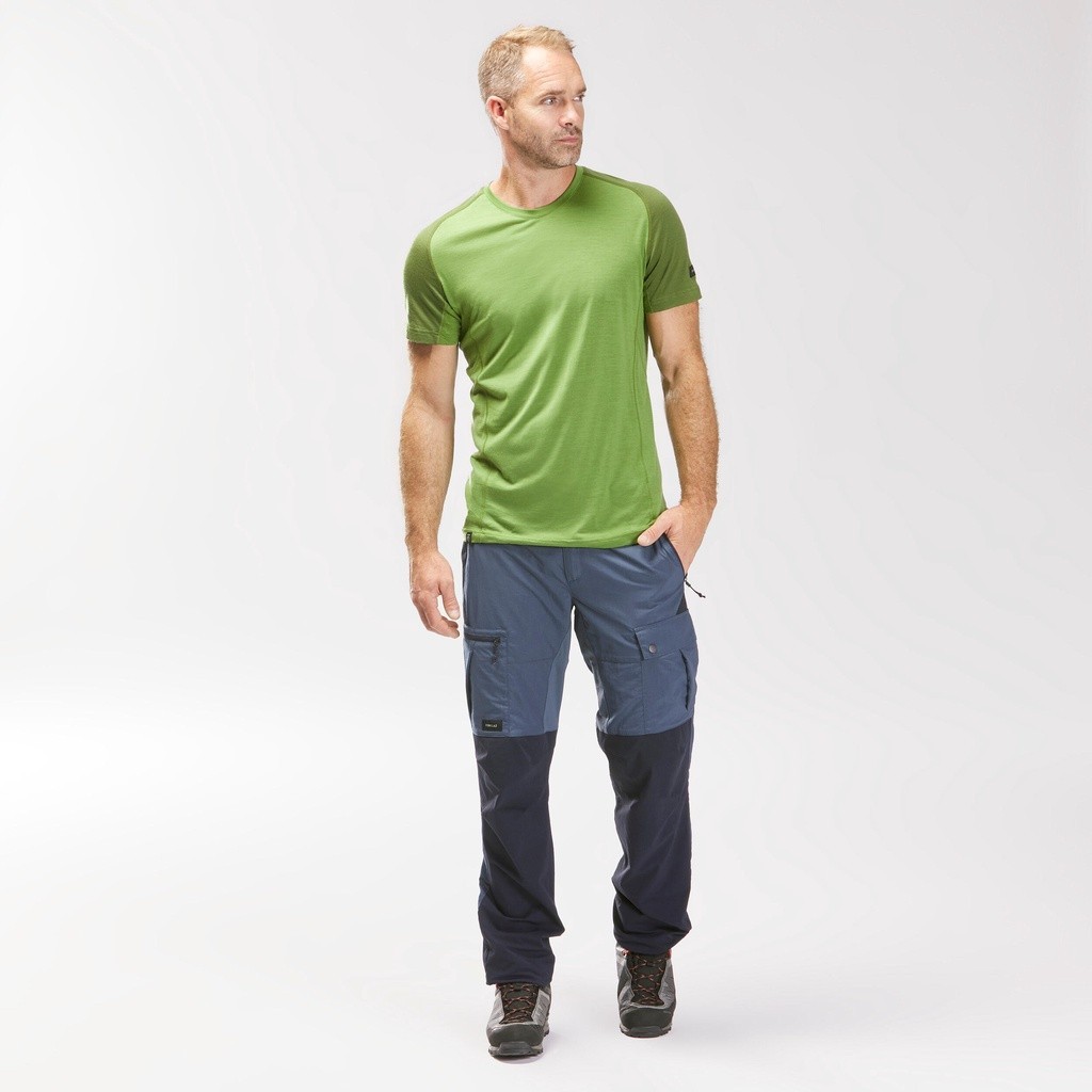 Mô tả Quần dài trekking nam dày 500 màu xanh lam DECATHLON forclaz 8605569 - 2