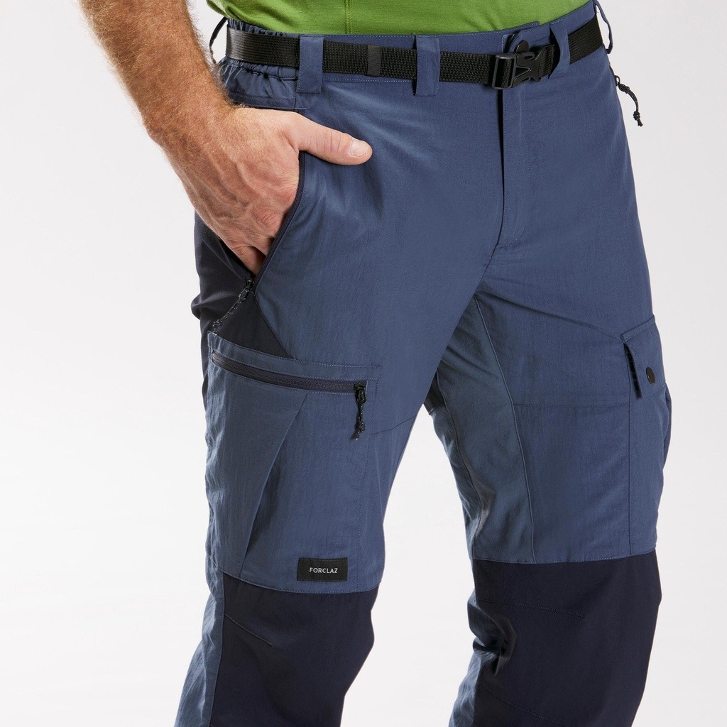 Mô tả Quần dài trekking nam dày 500 màu xanh lam DECATHLON forclaz 8605569 - 8