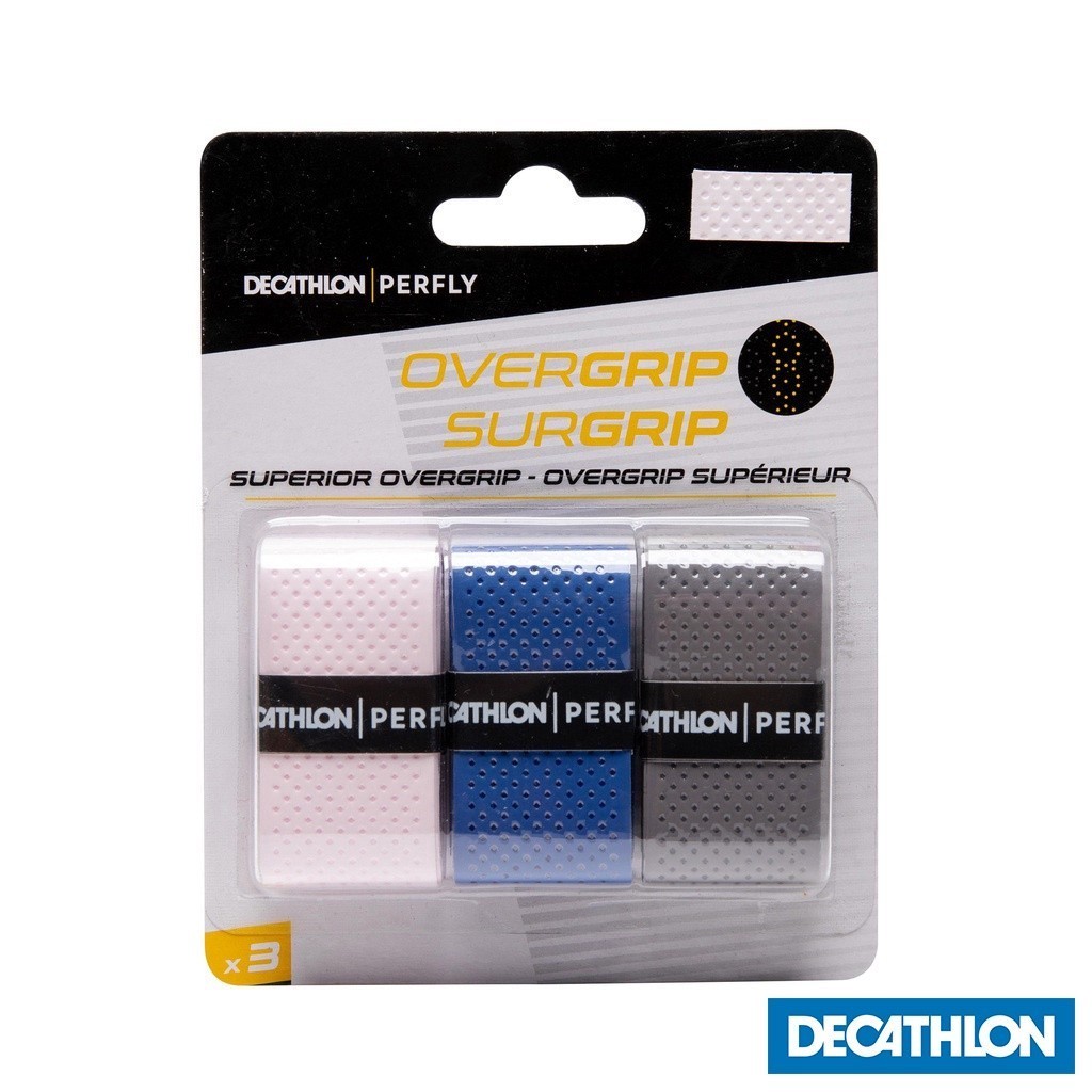 Mô tả Hộp 3 dây quấn vợt cầu lông superior DECATHLON perfly mã 8552610 - 1
