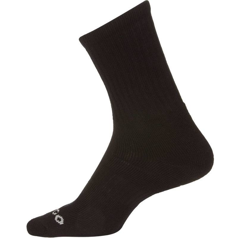 Mô tả Tất thể thao rs 500 cho người lớn gói 3 đôi màu đen DECATHLON artengo mã 8379841 - 1