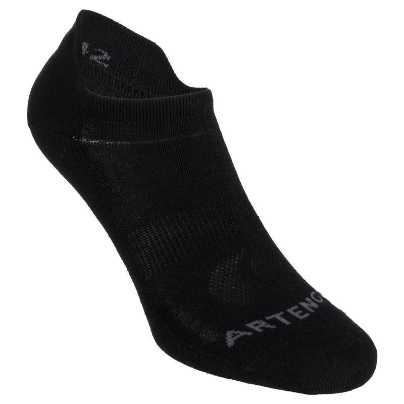 Mô tả Gói 3 đôi tất thể thao cổ thấp rs 160 màu đen DECATHLON artengo mã 8522600 - 1
