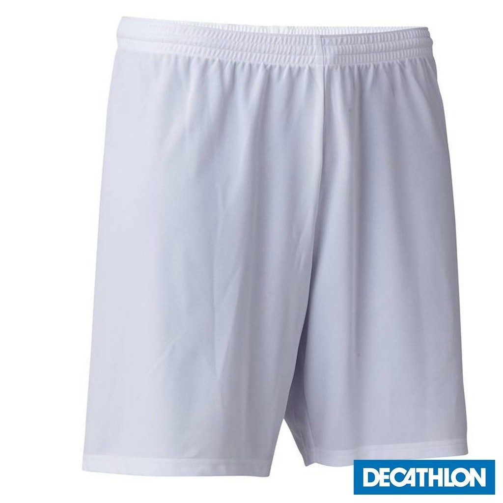Mô tả Quần short đá bóng f100 cho người lớn màu trắng DECATHLON kipsta mã 8327265 - 1