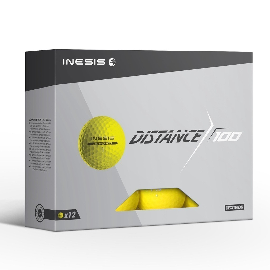 Mô tả Gói 12 bóng chơi golf distance 100 DECATHLON INESIS - 4