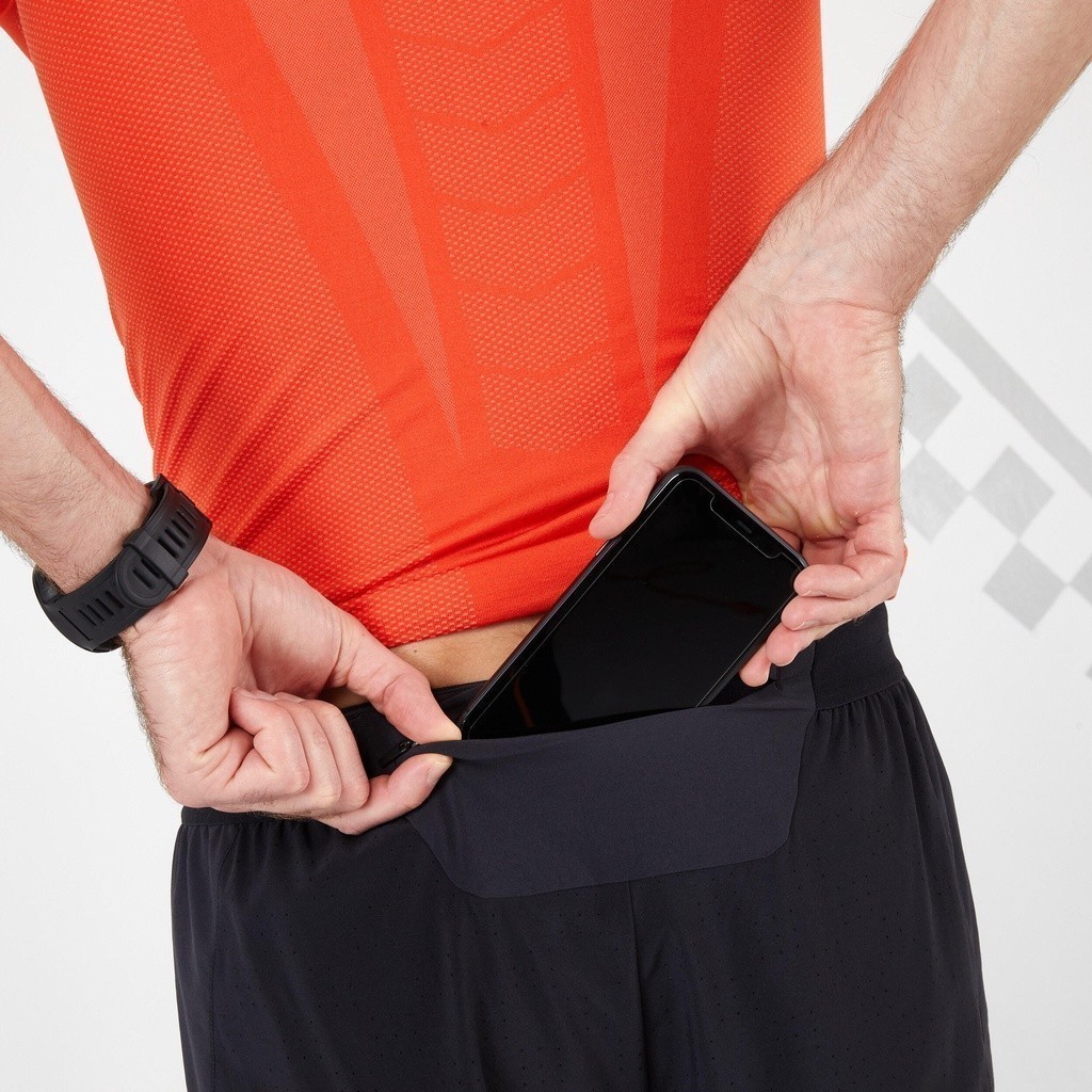 Mô tả Quần short chạy bộ nam kiprun light đen DECATHLON kiprun - 5