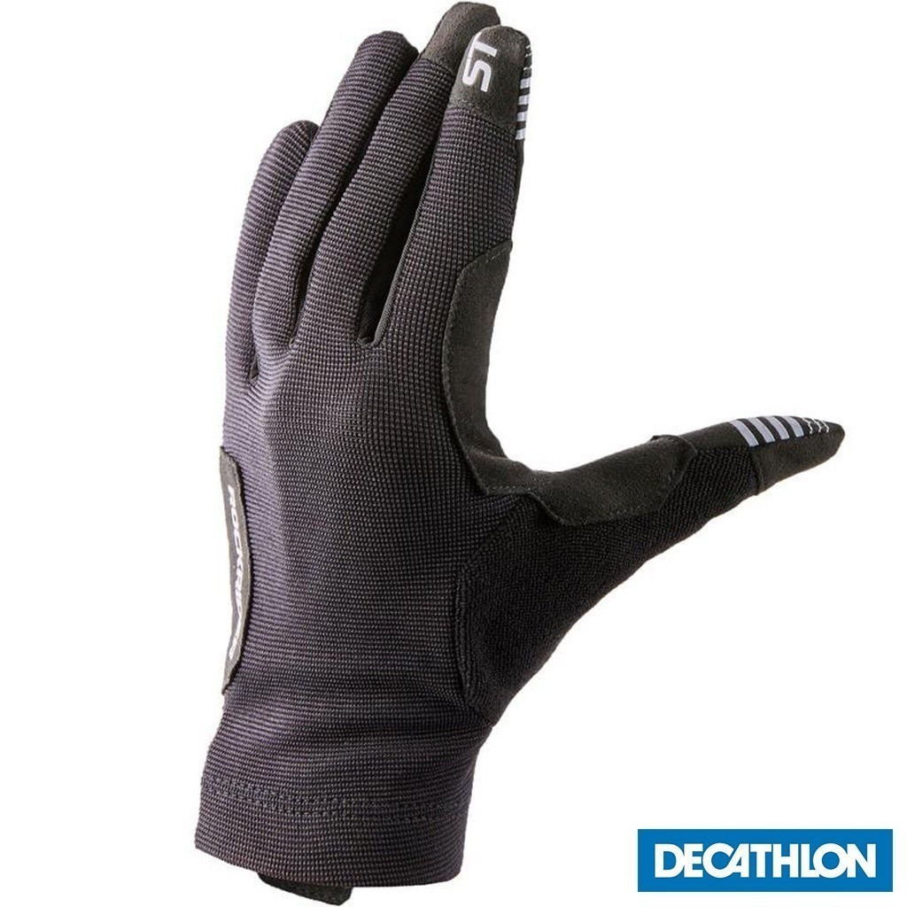 Mô tả Găng tay đạp xe địa hình st 100 đen DECATHLON rockrider - 1
