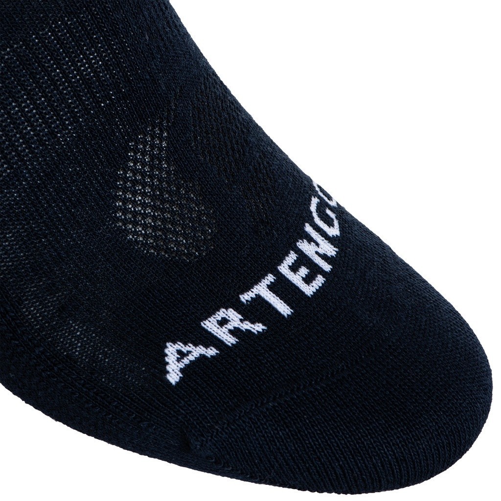 Mô tả Gói 3 đôi tất chơi tennis pickleball cổ thấp rs 160 tri pack màu xanh navy DECATHLON artengo mã 8578326 - 6