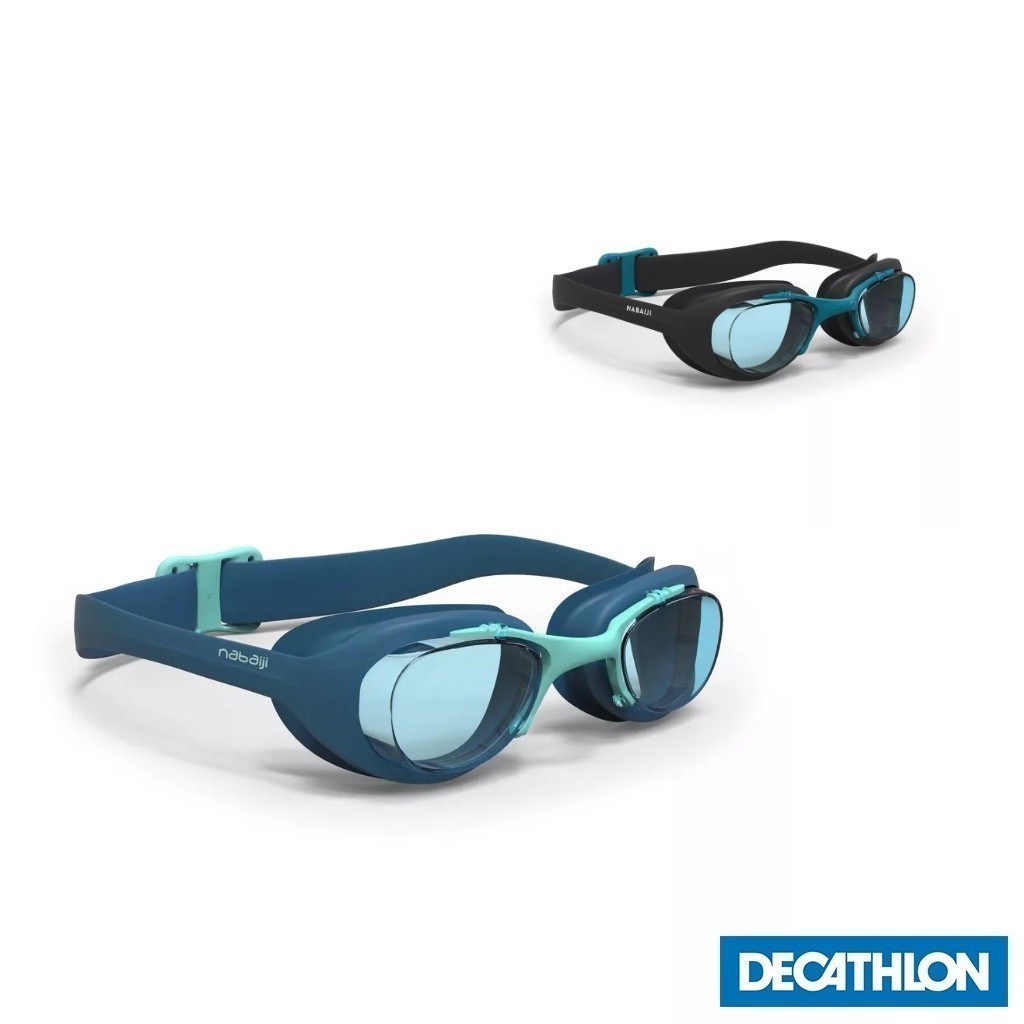 Mô tả Kính bơi xbase 100 DECATHLON NABAIJI cho người lớn cỡ L có kiều chỉnh gọng mũi - 1
