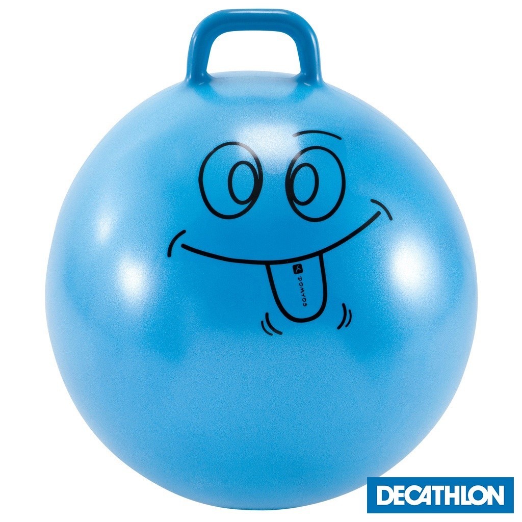 Mô tả Bóng nhún tập gym resist 60 cm cho trẻ em xanh dương DECATHLON DOMYOS mã 8363521 - 1