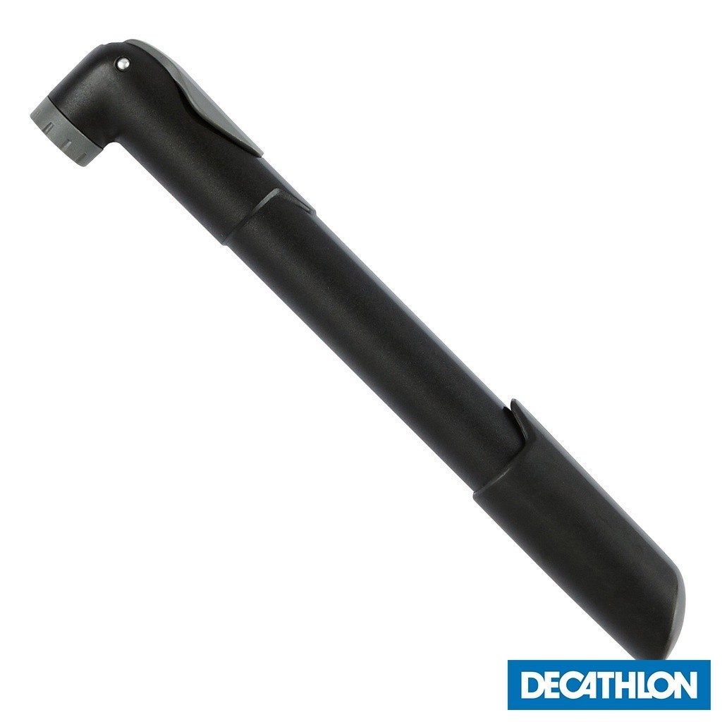 Mô tả Bơm tay 100 cho xe đạp đen DECATHLON riverside mã 8056700 - 1