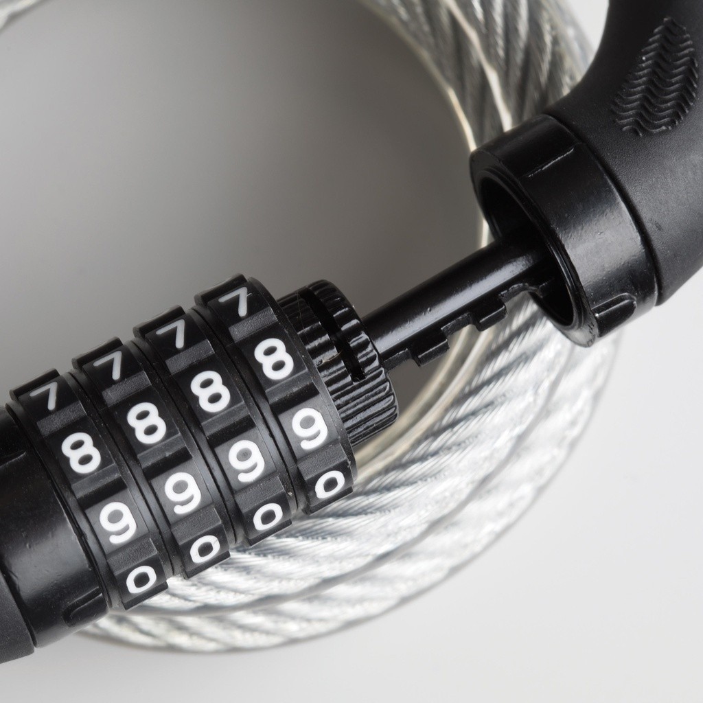 Mô tả Khóa dây mật mã bảo vệ xe đạp 120 DECATHLON elops mã 8168164 - 2