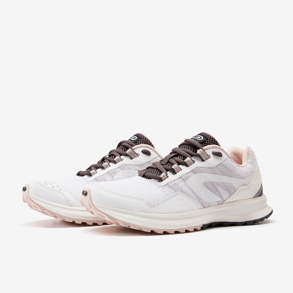 Mô tả Giày chạy bộ run active grip cho nữ trắng hồng DECATHLON kalenji mã 8558239 - 1