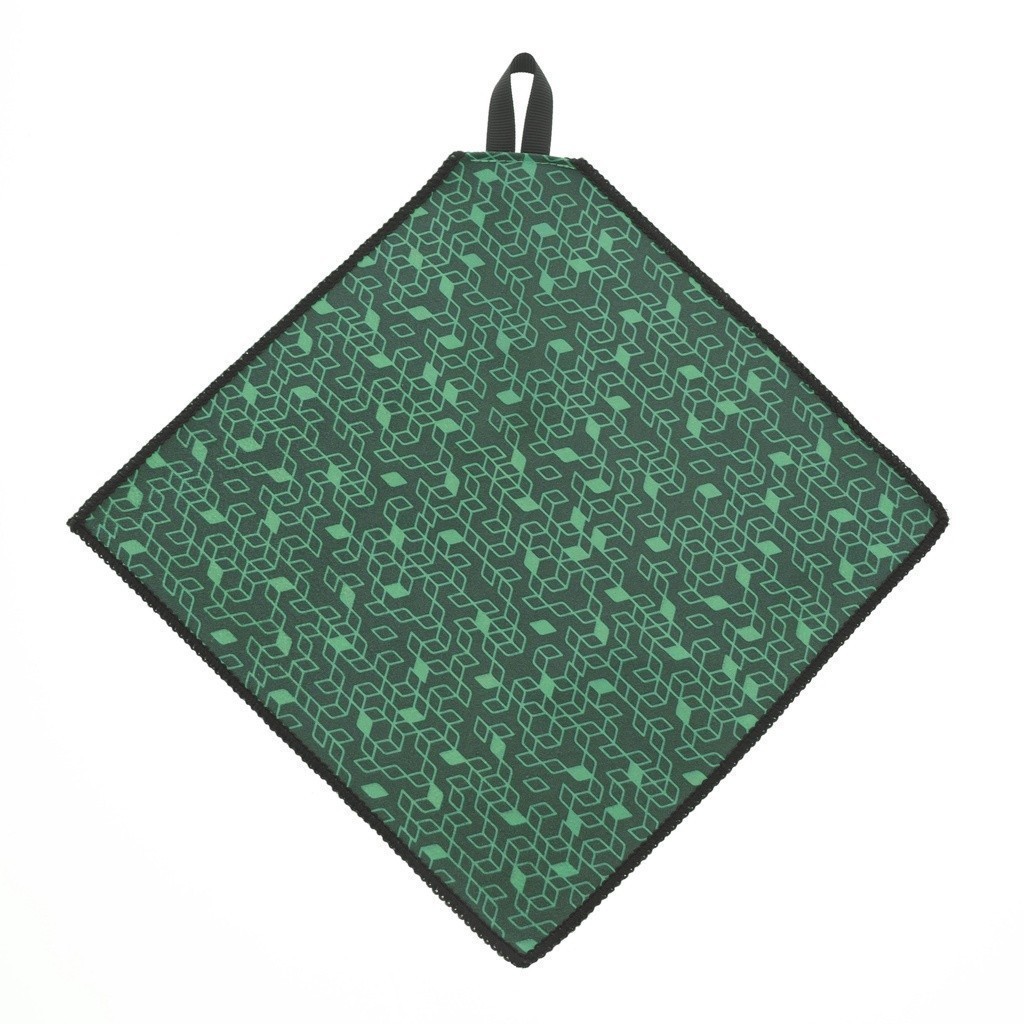 Mô tả Khăn lau kính microfibre clean 100 xanh lá quechua mã 8385702 - 1