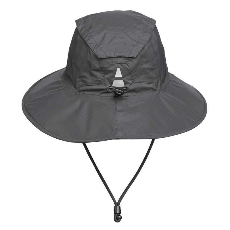 Mô tả Mũ nón rộng vành chống thấm nước leo núi trekking trek 900 xám sẫm DECATHLON forclaz mã 8526272 - 4