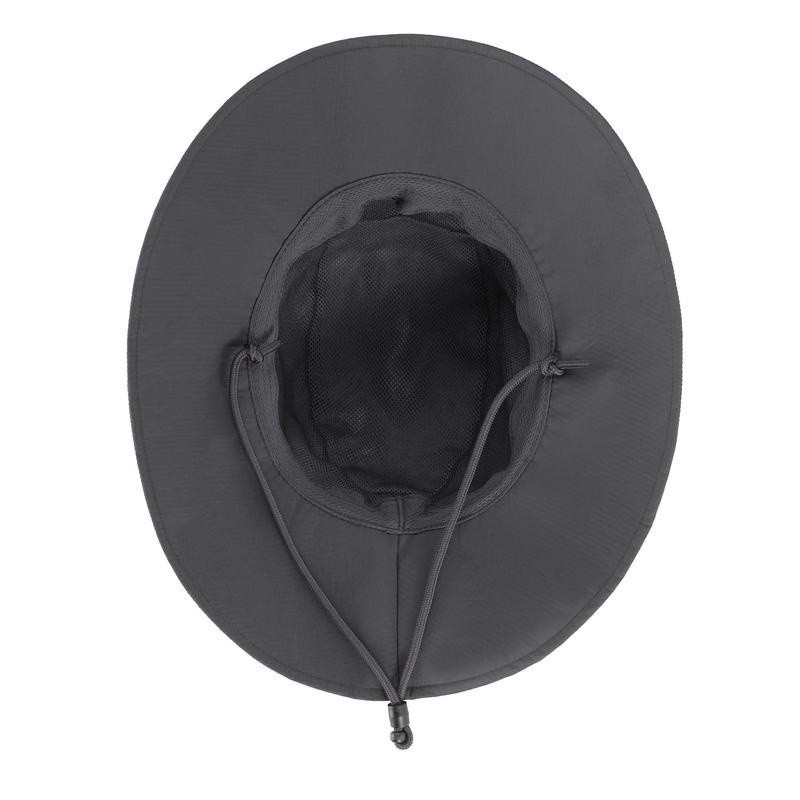 Mô tả Mũ nón rộng vành chống thấm nước leo núi trekking trek 900 xám sẫm DECATHLON forclaz mã 8526272 - 6