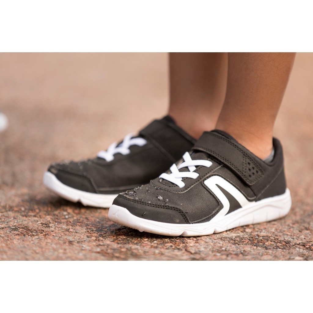 Mô tả Giày đi bộ thể dục pw 100 cho trẻ em đen trắng DECATHLON mã 8403427 - 6