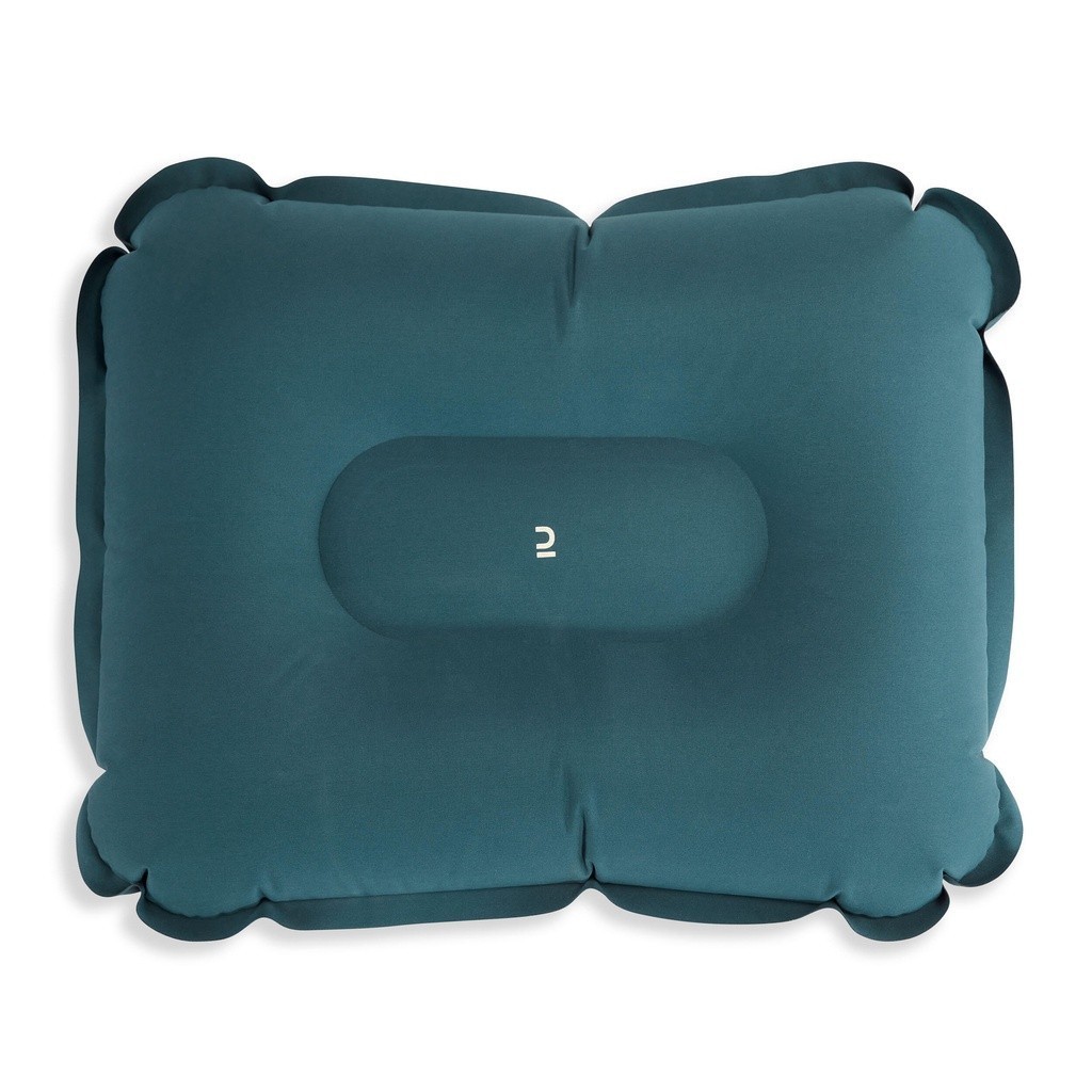Mô tả Gối bơm hơi cắm trại tiện dụng air basic xanh DECATHLON quechua mã 8677189 - 2