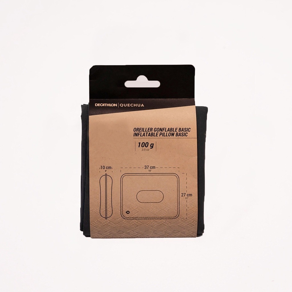 Mô tả Gối bơm hơi cắm trại tiện dụng air basic xanh DECATHLON quechua mã 8677189 - 7