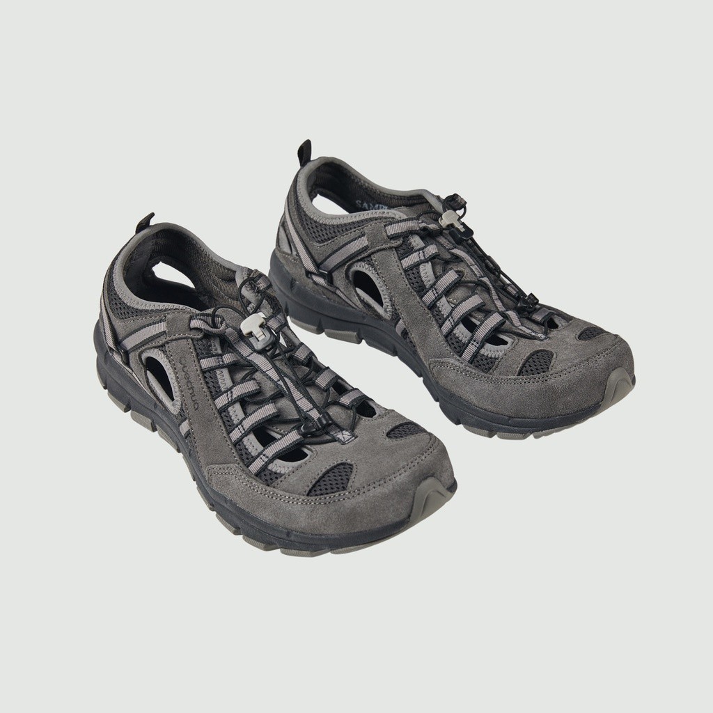 Mô tả Giày đi bộ vùng đồng bằng nh150 fresh cho nam xám DECATHLON quechua mã 8588708 - 4