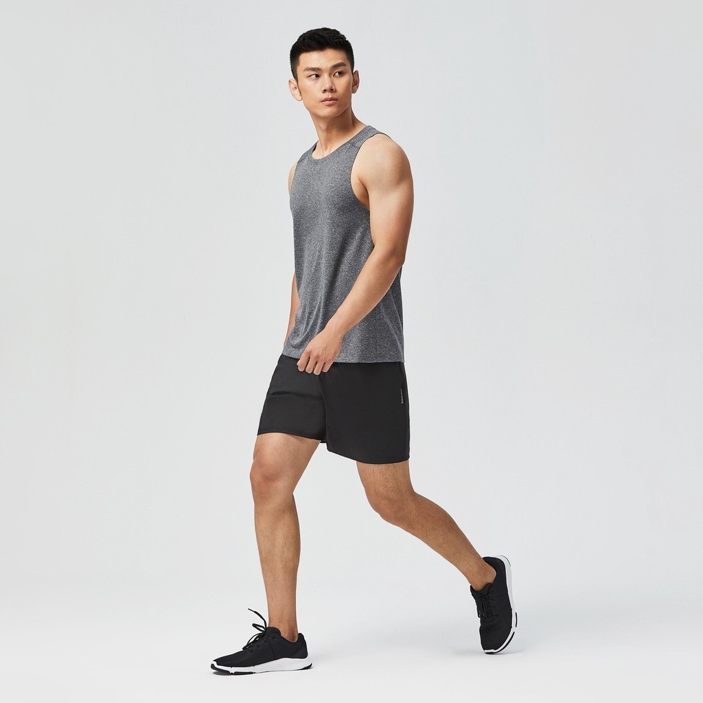 Mô tả Áo thun không tay tập cardio fitness 100 xám DECATHLON DOMYOS mã 8586846 - 2