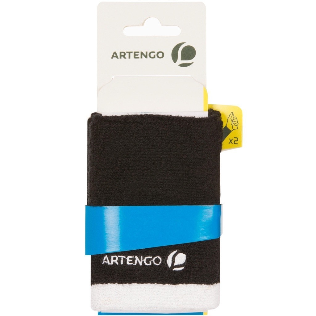 Mô tả Băng đeo cổ tay dài đen trắng DECATHLON artengo mã 8371303 - 7