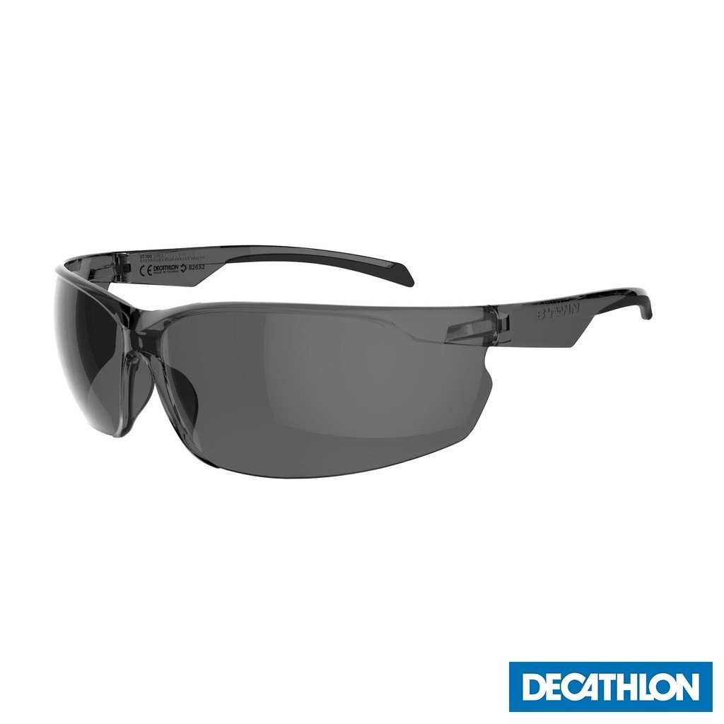 Mô tả Kính mát đạp xe địa hình st 100 loại 3 cho người lớn xám DECATHLON rockrider mã 8505856 - 1