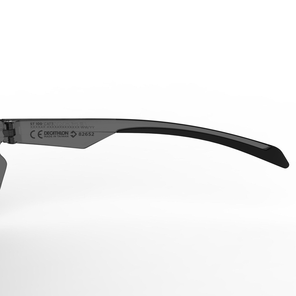 Mô tả Kính mát đạp xe địa hình st 100 loại 3 cho người lớn xám DECATHLON rockrider mã 8505856 - 8