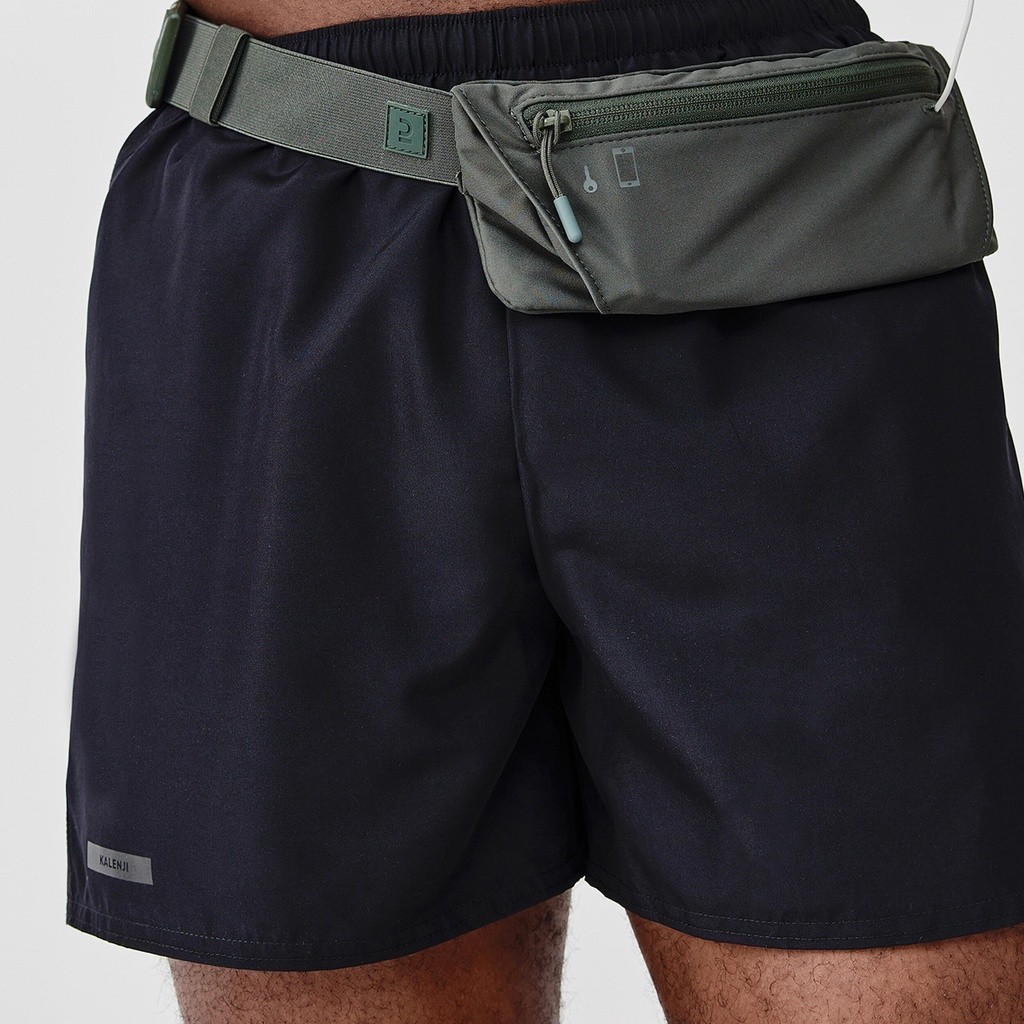Mô tả Đai đeo hông chạy bộ cơ bản đựng điện thoại kaki DECATHLON kalenji mã 8669125 - 3