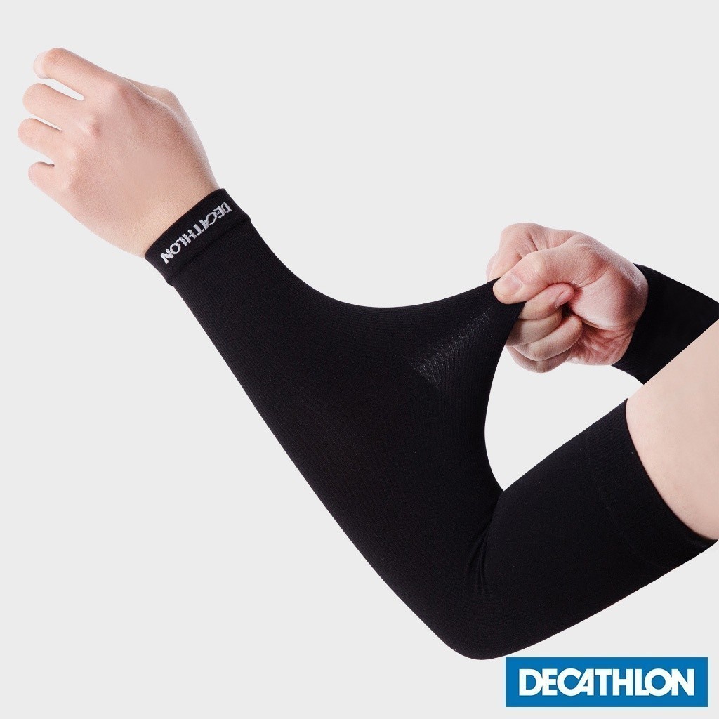 Mô tả Găng cánh tay chống tia cực tím DECATHLON van rysel màu đen mã 8626584 - 1