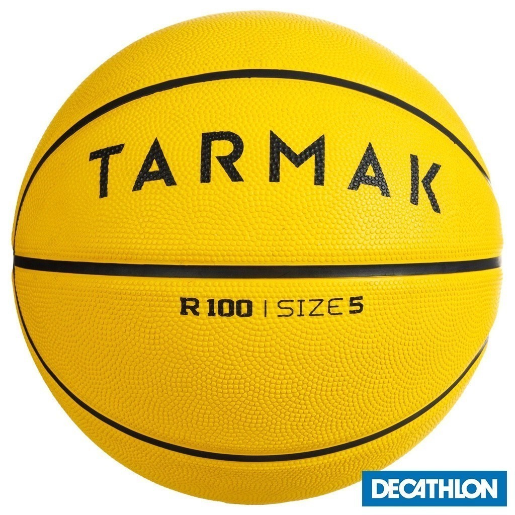 Mô tả Quả bóng rổ r100 cỡ 5 vàng DECATHLON tarmak mã 8547126 - 1