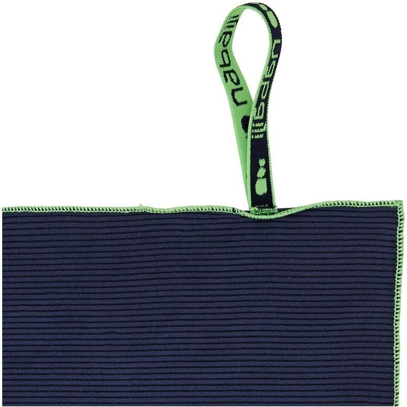 Mô tả Khăn tắm microfibre sọc dọc cỡ l 80 x 130 cm xanh sẫm NABAIJI mã 8510068 - 2