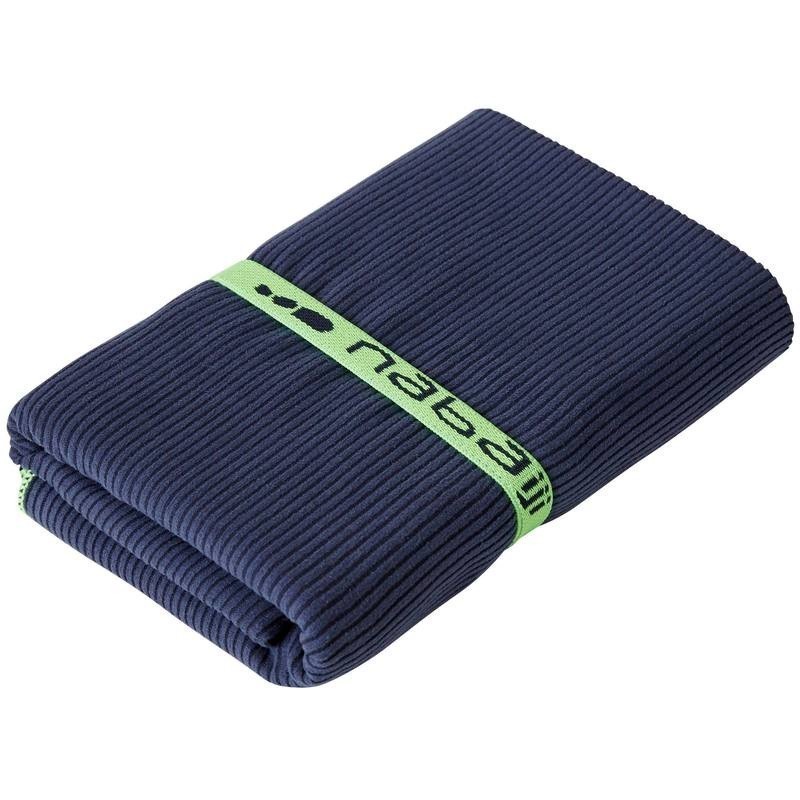 Mô tả Khăn tắm microfibre sọc dọc cỡ l 80 x 130 cm xanh sẫm NABAIJI mã 8510068 - 3