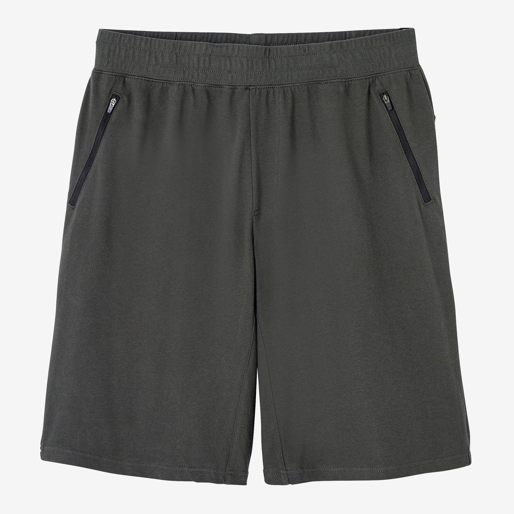 Mô tả Quần short tập fitness cotton có túi 520 cho nam xanh rêu DECATHLON DOMYOS mã 8640472 - 6
