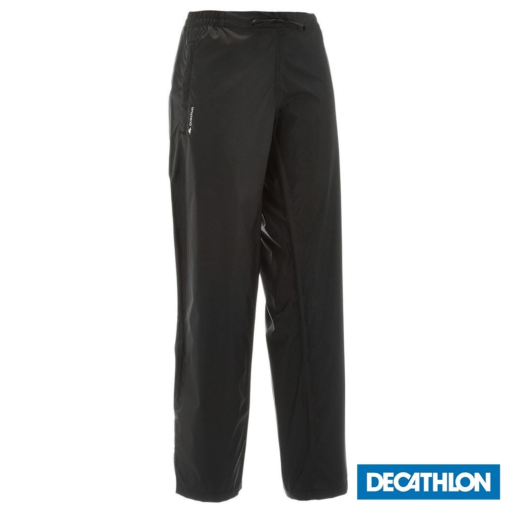 Mô tả Quần dài chống thấm leo núi dã ngoại cho nữ đen DECATHLON quechua mã 8408195 - 1