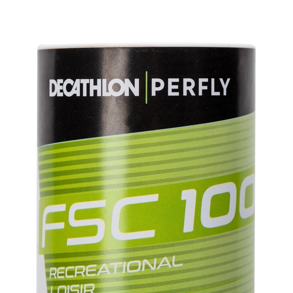 Mô tả Hộp 12 quả cầu lông bằng lông vũ fsc 100 DECATHLON perfly mã 8373140 - 6
