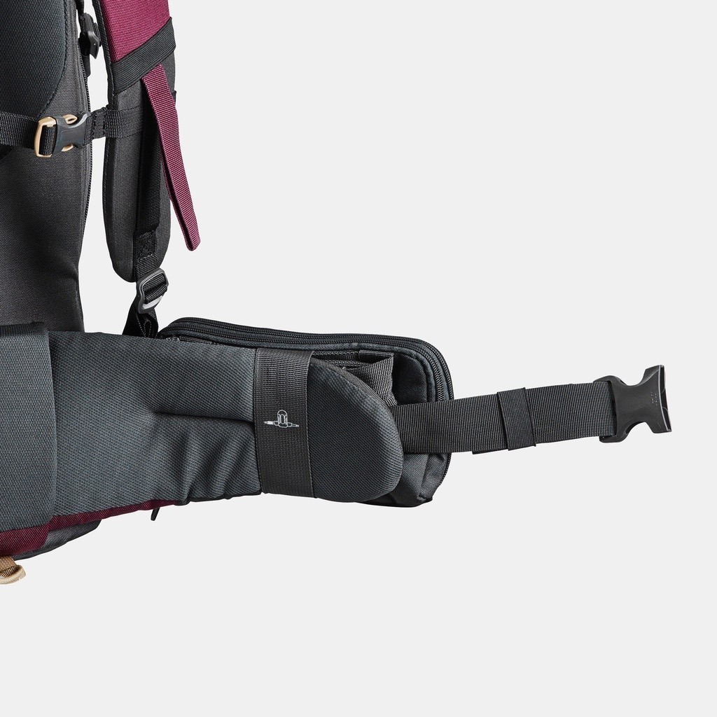 Mô tả Túi trekking đeo hông cỡ lớn travel xl đen DECATHLON forclaz mã 8512007 - 5