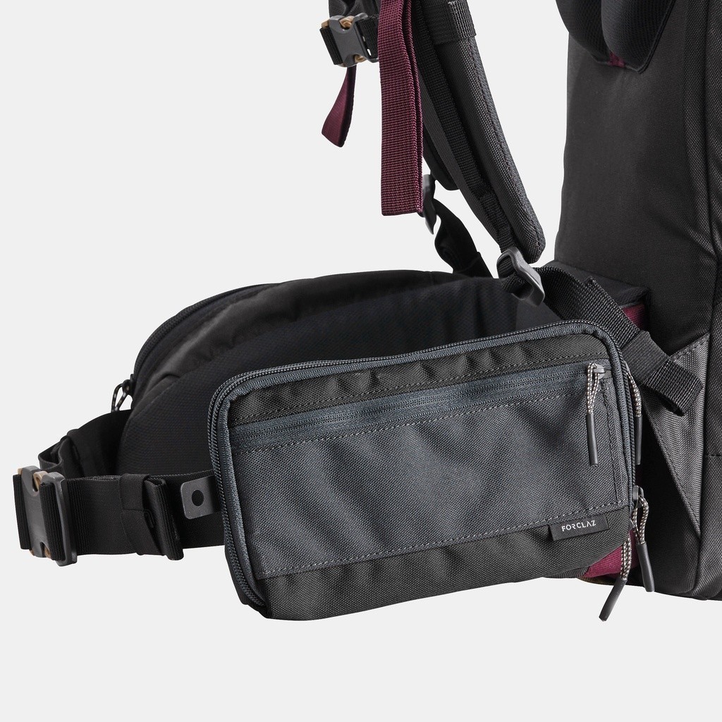 Mô tả Túi trekking đeo hông cỡ lớn travel xl đen DECATHLON forclaz mã 8512007 - 6