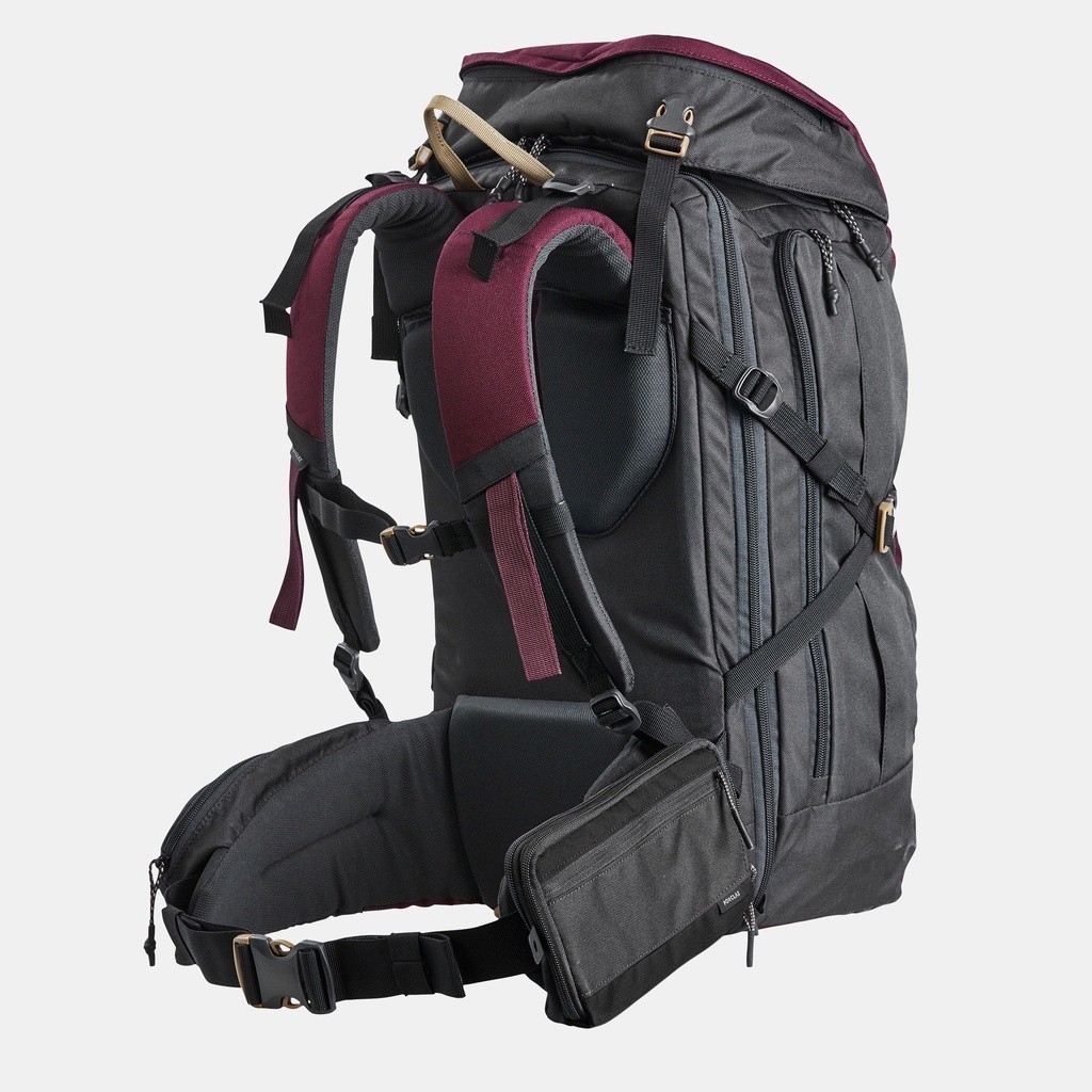 Mô tả Túi trekking đeo hông cỡ lớn travel xl đen DECATHLON forclaz mã 8512007 - 7