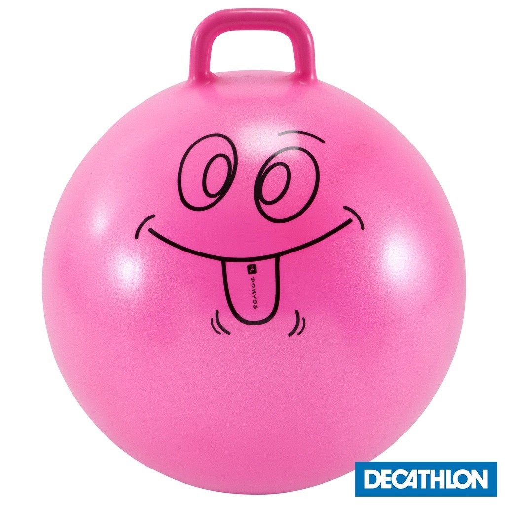 Mô tả Bóng tập gym resist 60 cm cho trẻ em hồng DECATHLON DOMYOS mã 8363520 - 1