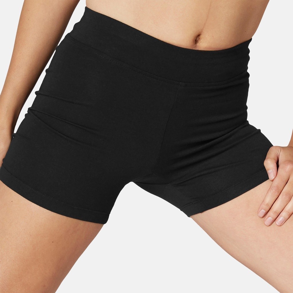Mô tả Quần short ôm sát tập gym fit+ 500 cho nữ đen DECATHLON DOMYOS mã 8511787 - 4