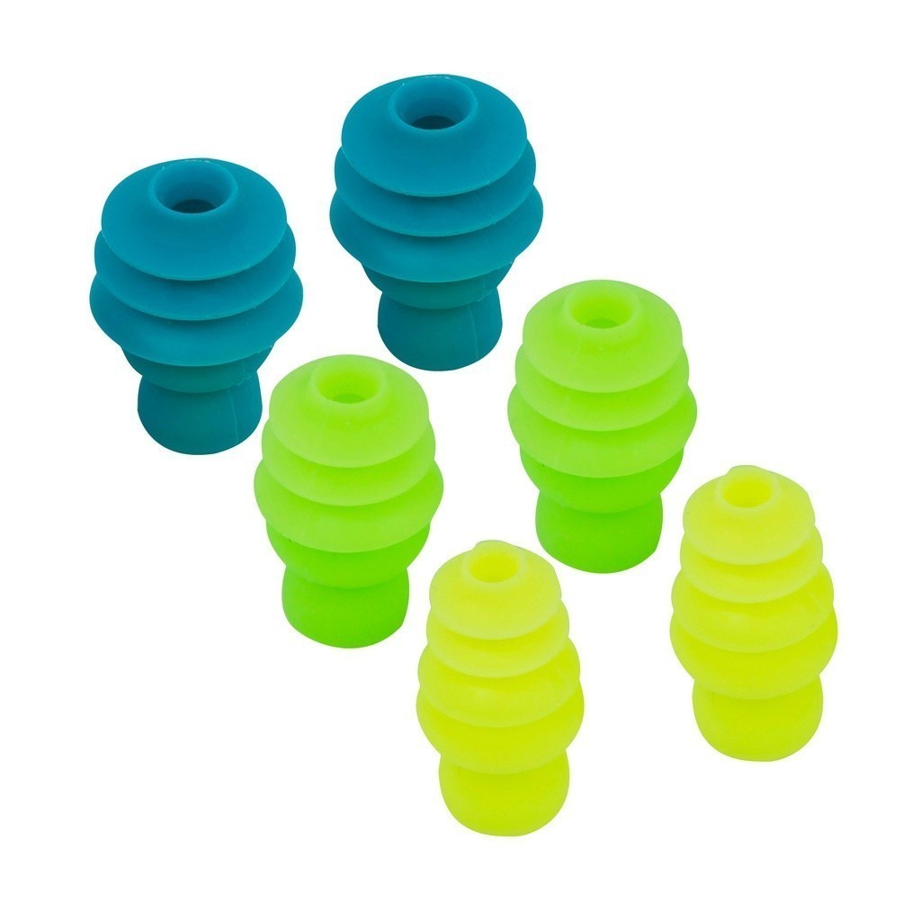 Mô tả Nút bịt tai silicon 3 cỡ kèm dây và móc nhiều màu DECATHLON NABAIJI mã 8501732 - 6