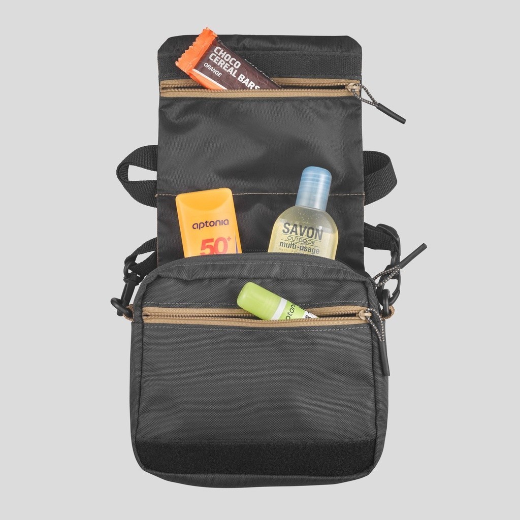 Mô tả Túi du lịch nhiều ngăn travel nâu DECATHLON forclaz mã 8486727 - 4