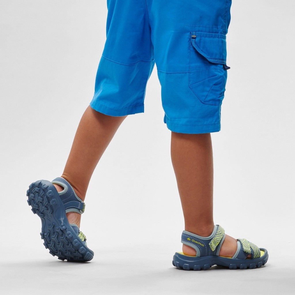 Mô tả Giày sandal leo núi dã ngoại mh100 cho trẻ em màu xanh nỏn chuối DECATHLON quechua mã 8595700 - 6